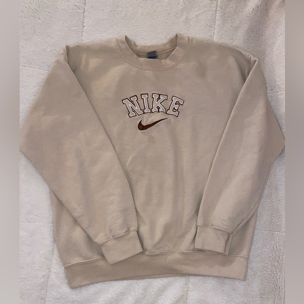 Embroidered Nike Crewneck